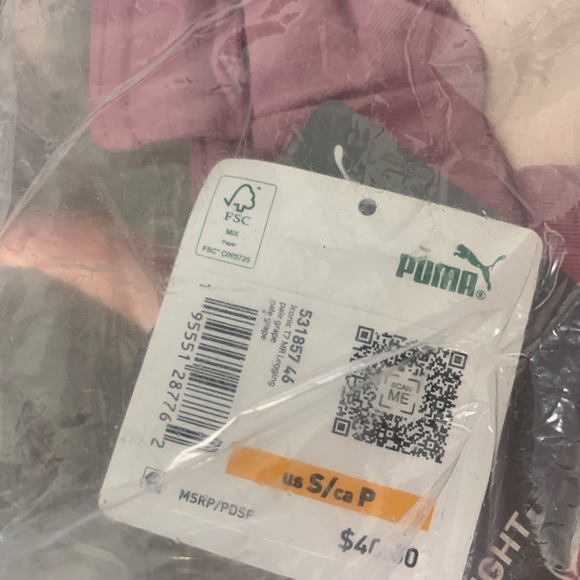 NEW PUMA Iconic T7 Women's Leggings In Pale Grape Size: Small - Picture 4 of 6